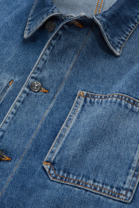 WORKWEAR DENIM JACKET BLUE DENIM 2