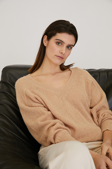 SUMMER ALPACA PULLOVER SIMPLY TAUPE 4