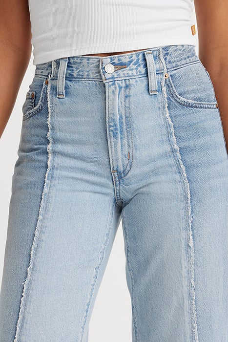 BAGGY FLARED JEANS BLUE 7