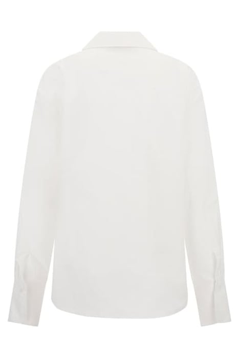LISA SHIRT POPELINE TRUE WHITE BUTTON-DOWN 5