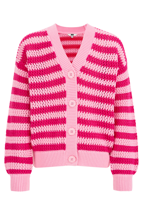 KNITTED CARDIGAN PINK 3