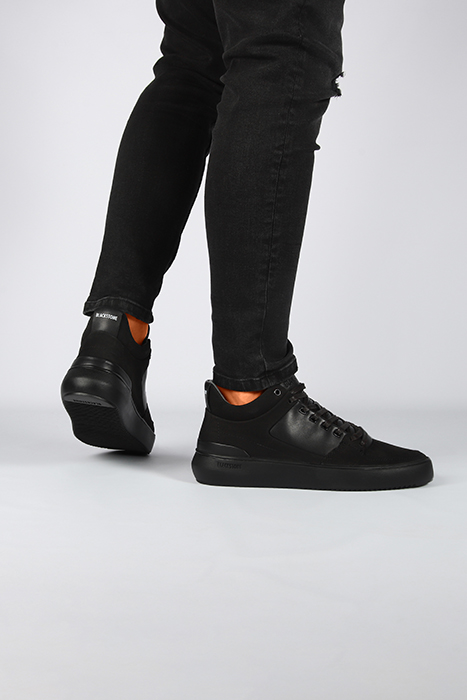 BLACKSTONE - BRYSON YG18 BLACK - SNEAKER (MID) BLACK 3