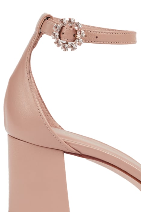 OC DARLING BLOCK HEEL LATTE 4