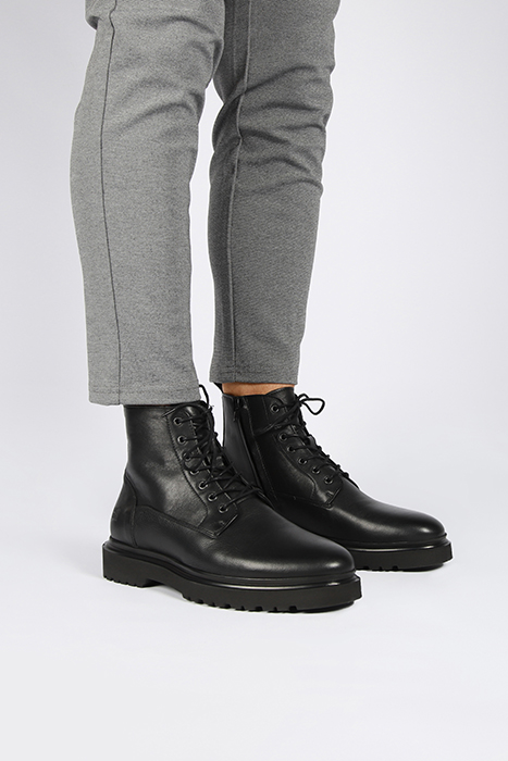 BLACKSTONE - BRODY AG314 BLACK - LACE-UPS BLACK 3