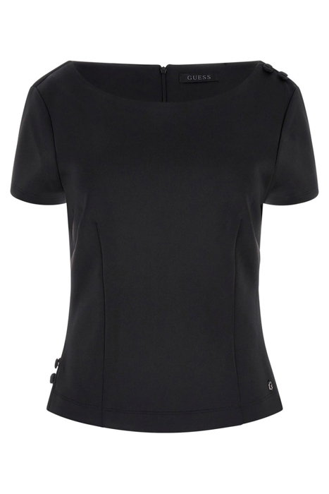 SS OTTAVIA MOCK NECK JET BLACK A996 4