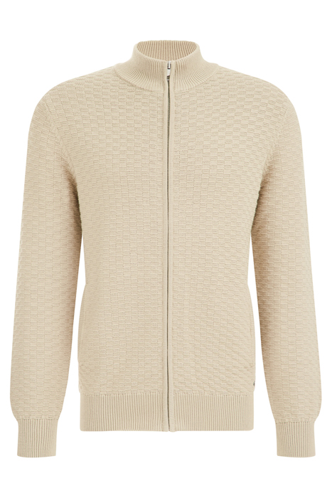 CARDIGAN WITH ZIPPER BEIGE 4