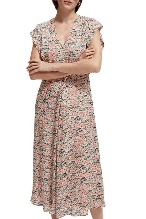 BELTED MIDI-LENGTH DRESS COMBO I 1