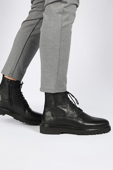 BLACKSTONE - BRODY AG314 BLACK - LACE-UPS BLACK 4