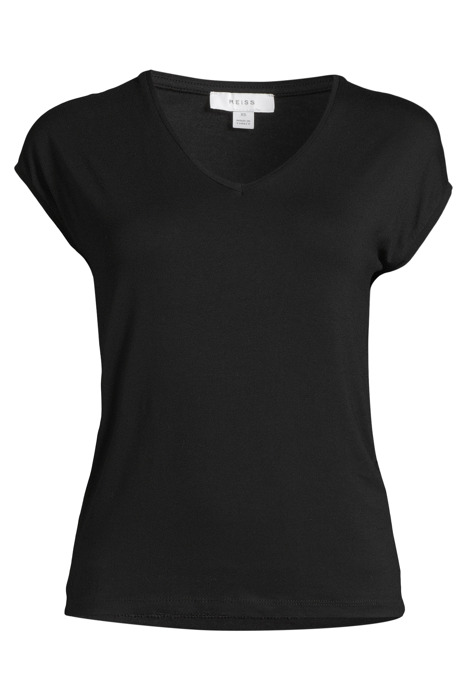 TILLY VISCOSE V NECK SWEATER BLACK - OUTLET PRICE 3