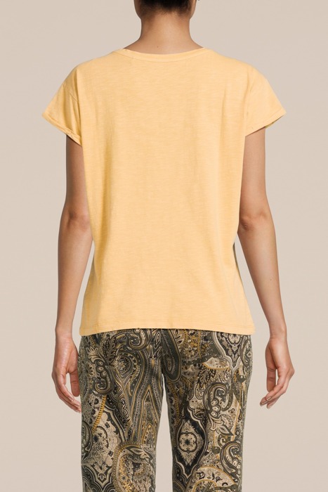 TEE BLUE DAZE COTTON SLUB JERSEY YELLOWS 2