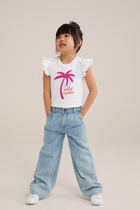 5-POCKET HIGH WAIST LIGHT BLUE 2