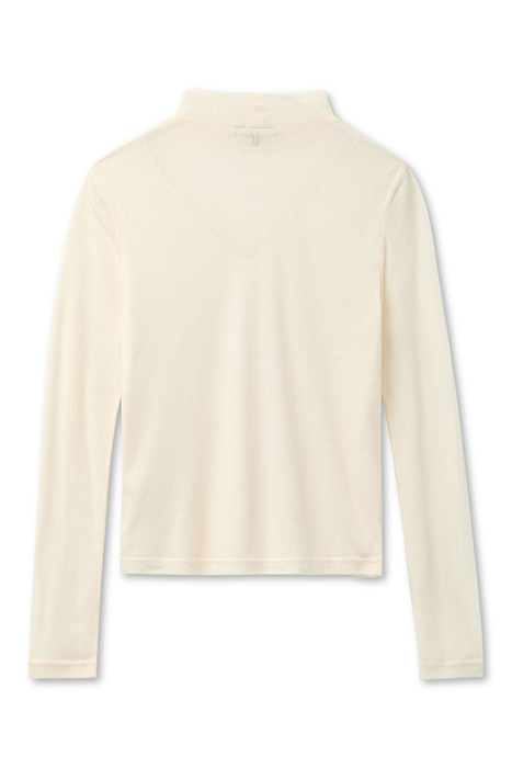 SHEER MOCKNECK EGGNOG 4
