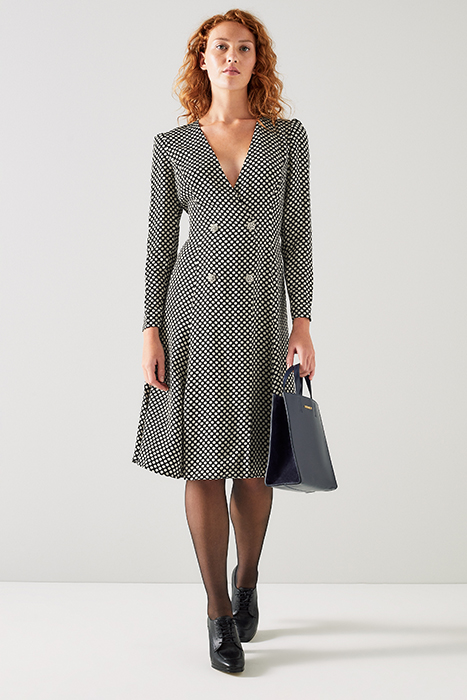 DR EDEL GRAPHIC SPOT BLACK/CREAM 2