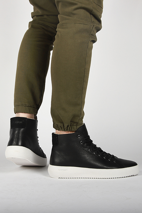 BLACKSTONE - DYLAN YG09 BLACK - SNEAKER (HIGH) BLACK 3
