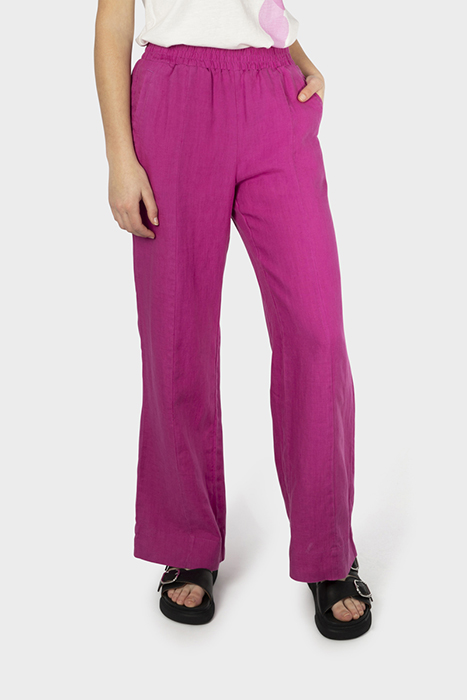 TROUSER WOVEN LONG FESTIVAL FUCHSIA 1