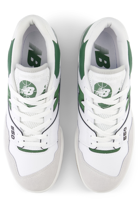 BB550ESB SNEAKERS IN WHITE & GREEN 6