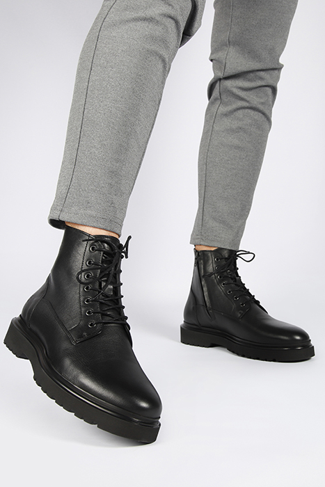 BLACKSTONE - BRODY AG314 BLACK - LACE-UPS BLACK 5