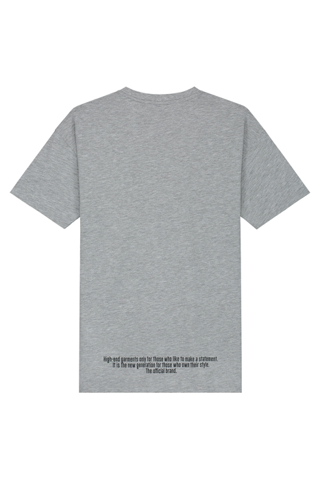 OWN IT T-SHIRT GREY MELANGE 2