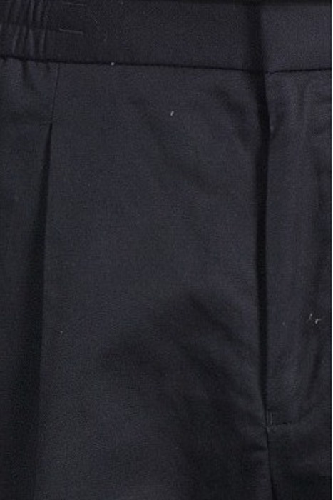 SLIM FIT COTTON-LINEN TROUSERS IN NAVY - OUTLET PRICE 5