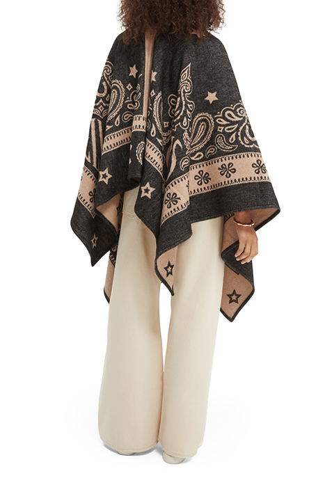 ELVIS CAPSULE - WOOL BLEND PONCHO COMBO V 3