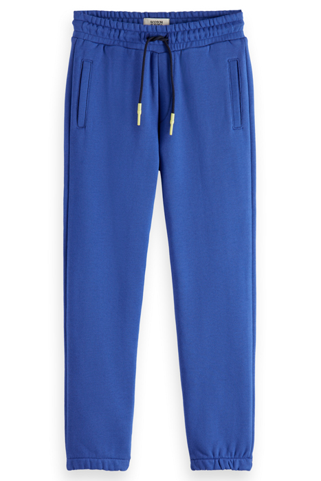 BOYS LOGO SWEATPANTS IN ORGANIC COTTON COBALT 4