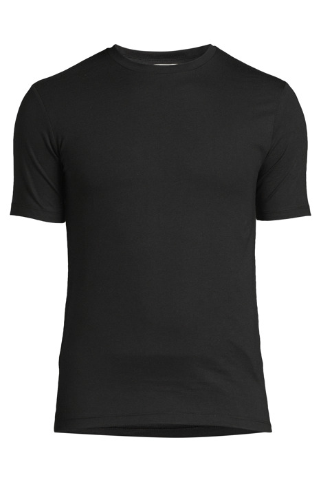 DAWSON CREW NECK JERSEY T-SHIRT BLACK - OUTLET PRICE 3