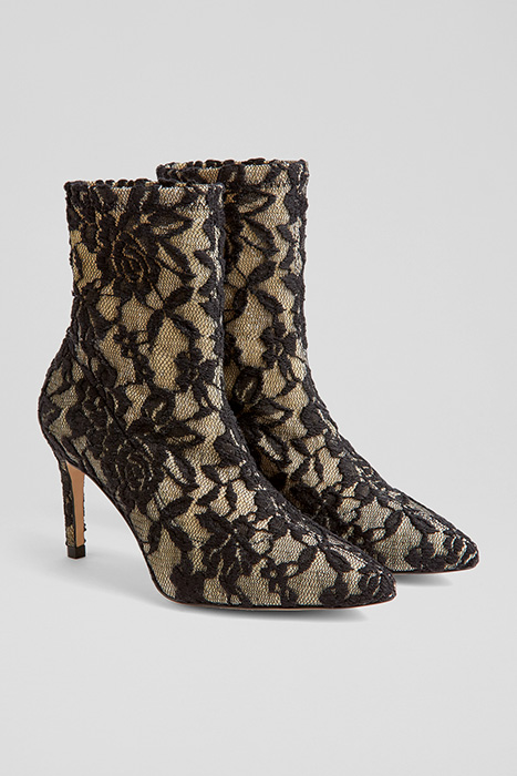 CHLOE BLACK LACE UP BOOT 2