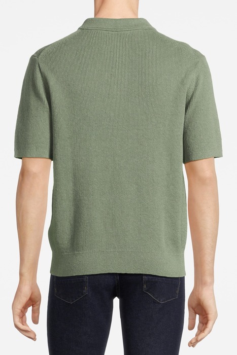 GEORGE KNITTED T-SHIRT SAGE GREEN - OUTLET PRICE 2