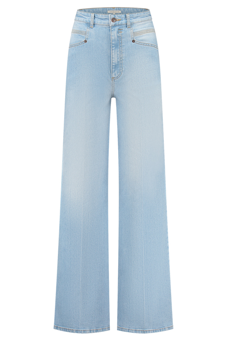 BLAKE WIDE LEG JEANS WASHED BLUE 1