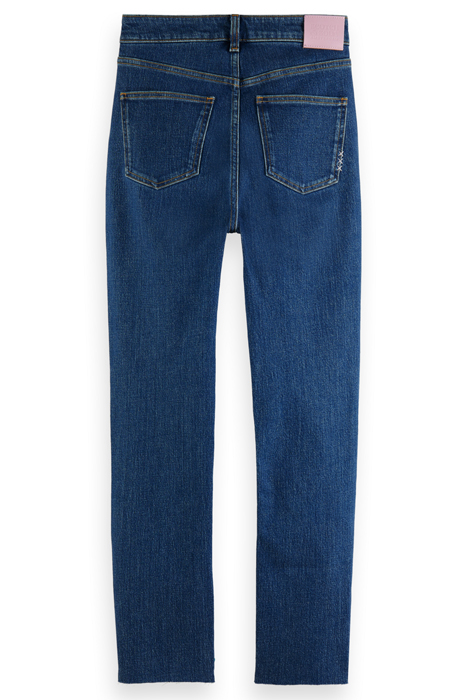HIGH FIVE HIGH-RISE SLIM JEANS — FIFTIES BLUE 5