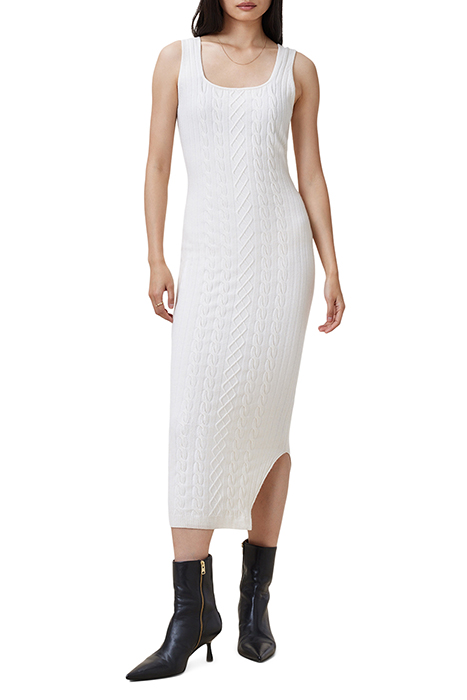 MURIEL DRESS CLOUD WHITE 4