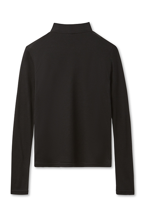 SHEER MOCKNECK BLACK 4