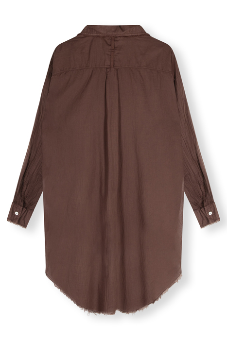 BOXY BLOUSE VOILE AUBERGINE 4