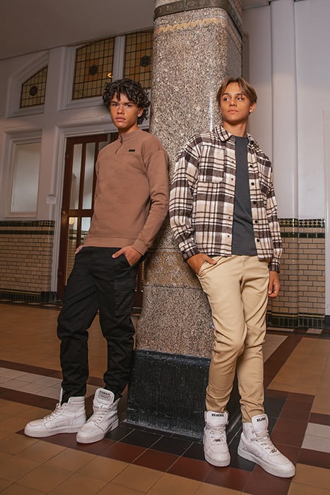 ROWAN TWILL TROUSERS CAPPUCCINO 4