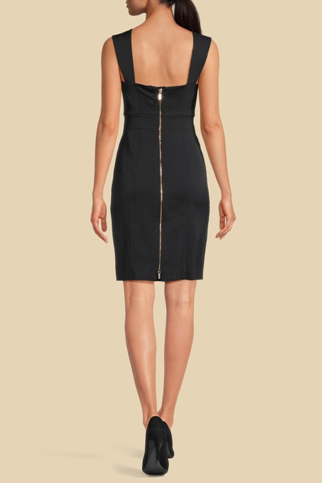 NORAH PENCIL DRESS JET BLACK 2