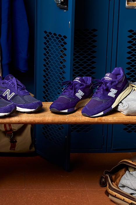 U998TE SNEAKERS IN PLUM 6