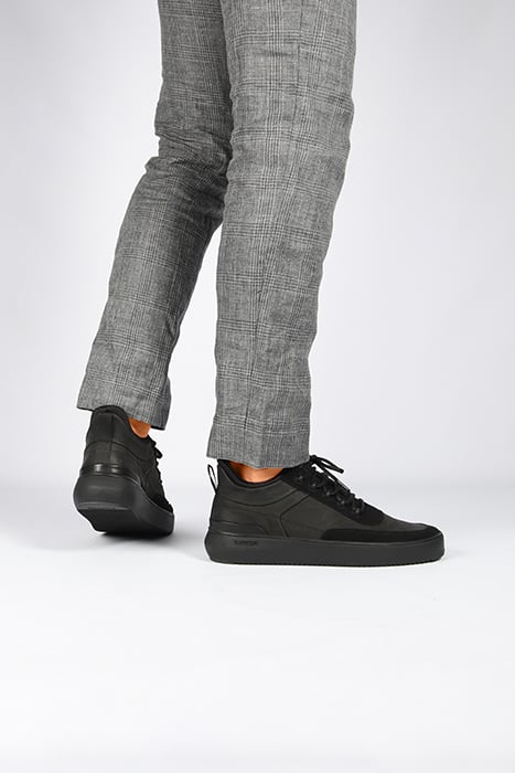 BLACKSTONE - IVAR AG118 BLACK - SNEAKER (MID) BLACK 3