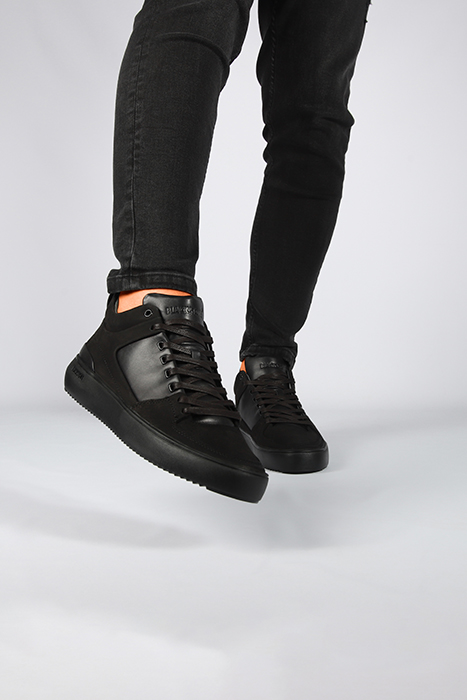 BLACKSTONE - BRYSON YG18 BLACK - SNEAKER (MID) BLACK 5