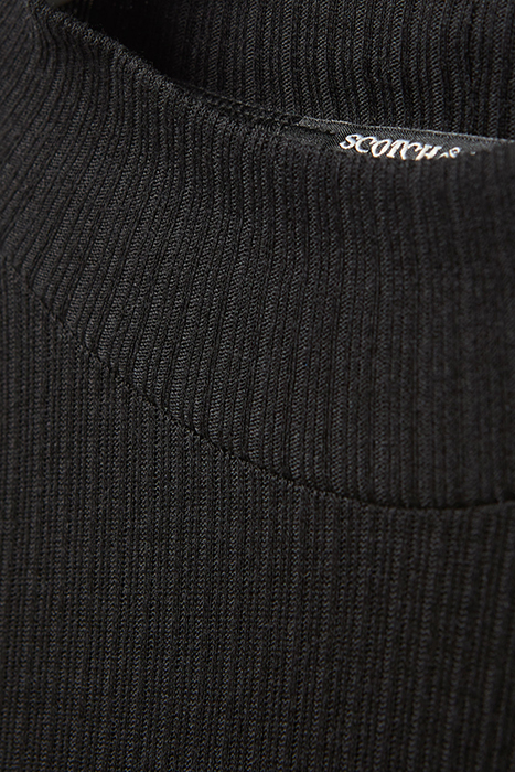 SHEER MOCKNECK BLACK 5