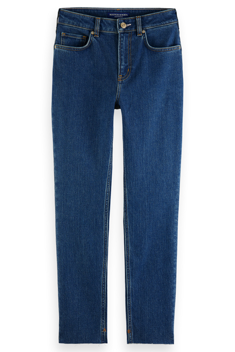 HIGH FIVE HIGH-RISE SLIM JEANS — FIFTIES BLUE 4