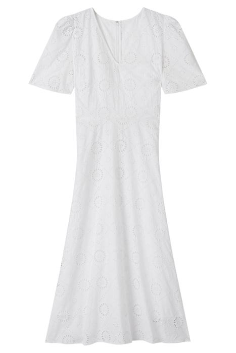 DR JANE BRODERIE DRESS WHITE 3