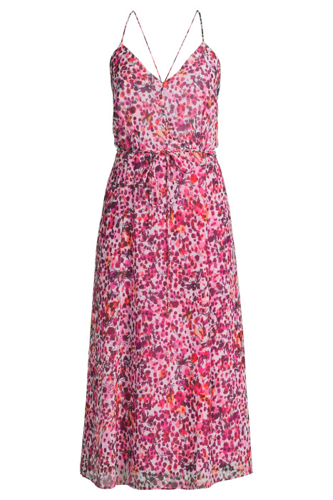 PENNY STRAPPY DRESS PINK PRINT - OUTLET PRICE 3