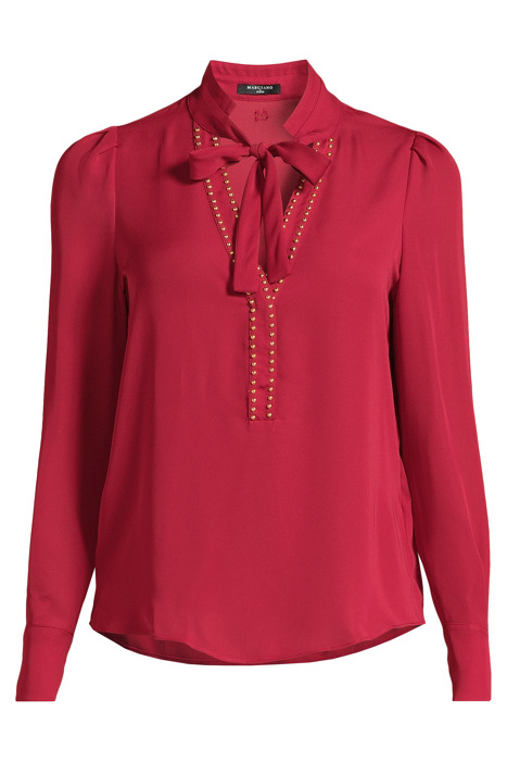 CIRCE SHIRT DEEP BLOUSE SCARLET 3