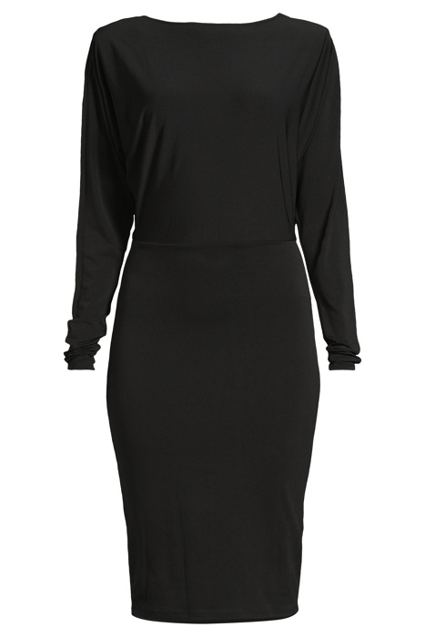 CASSIE DRESS JET BLACK 3
