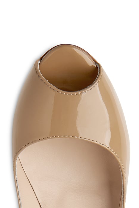 OLYMPIA PEEP TOE NUDE 4