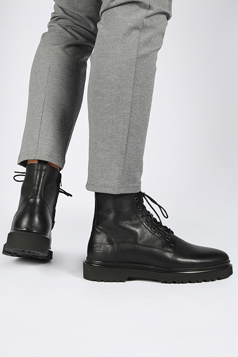 BLACKSTONE - BRODY AG314 BLACK - LACE-UPS BLACK 2