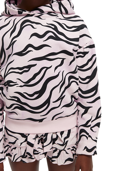 GIRLS LOOSE-FIT ALL-OVER PRINTED HOODIE COMBO L 6