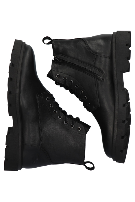 BLACKSTONE - BRODY AG330 BLACK - LACE-UPS BLACK 10