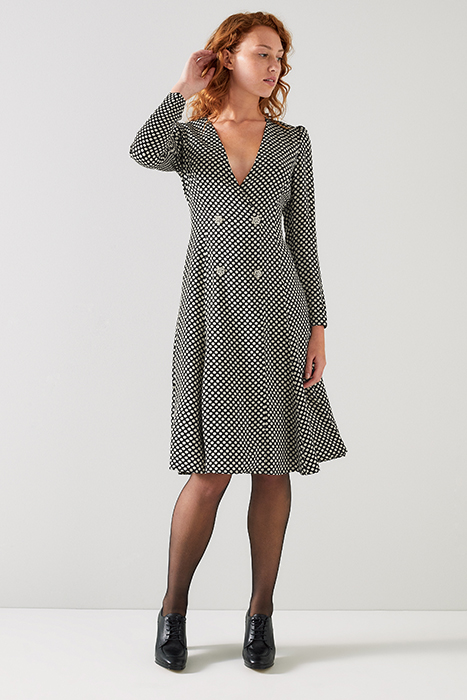 DR EDEL GRAPHIC SPOT BLACK/CREAM 5