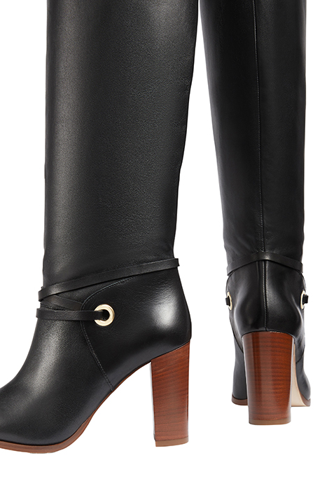 KB SHELBY LEATHER KNEE BLACK 4